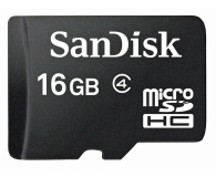 SANDISK Micro SDHC Card Only 16GB SDSDQ-016G-E11M - 63223 - zdjęcie 1